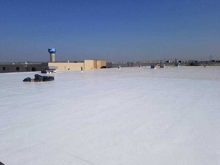 TPO roofing contractor commercial roof install